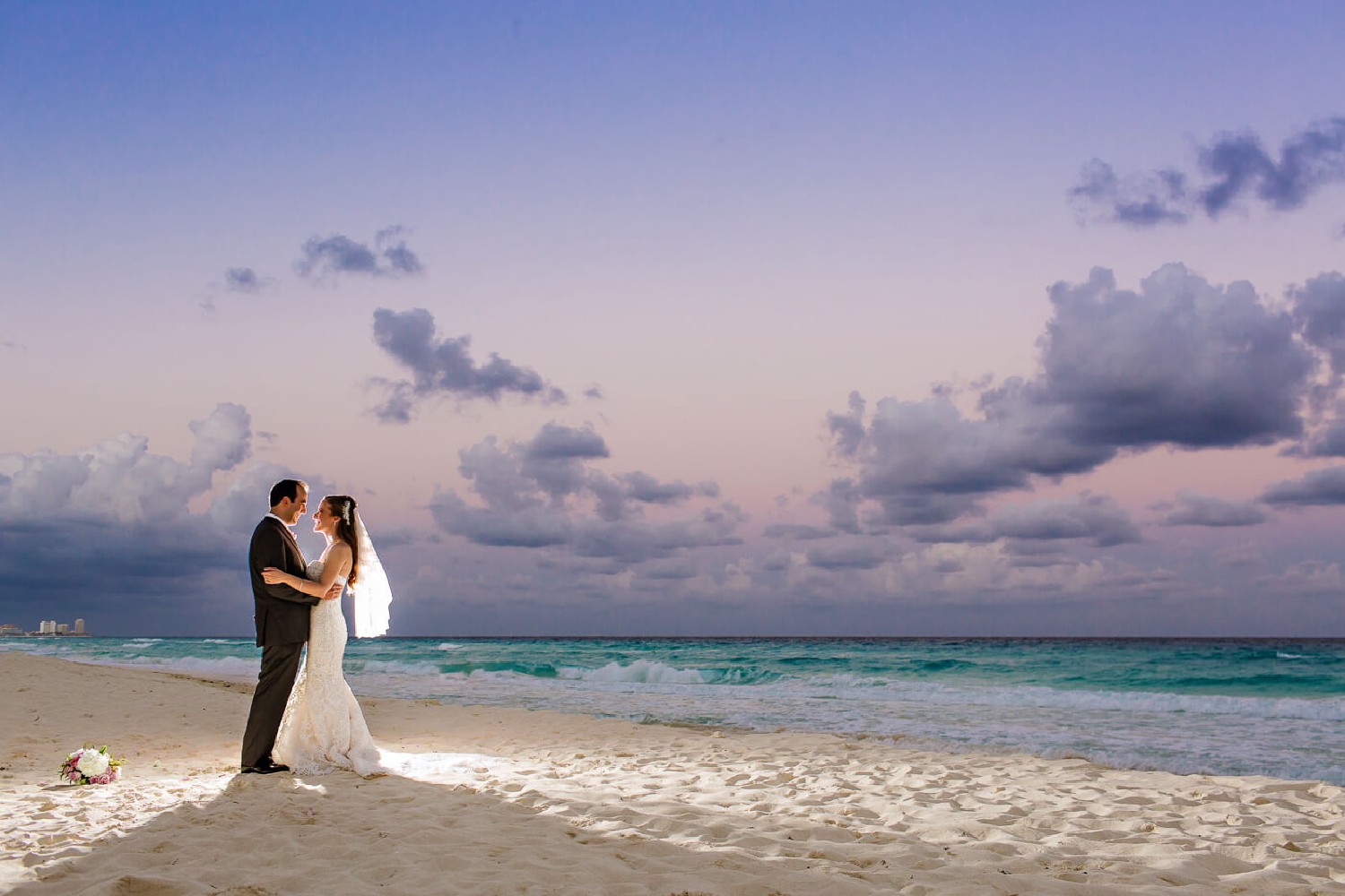 Wedding photos at JW Marriott.