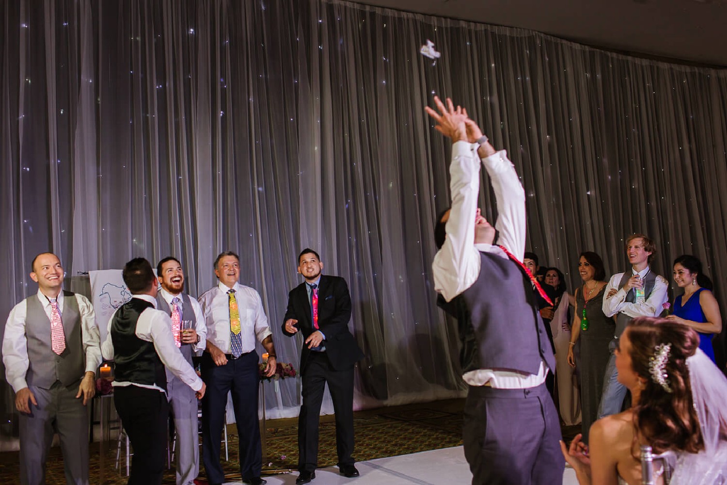 Wedding reception at JW Marriott.