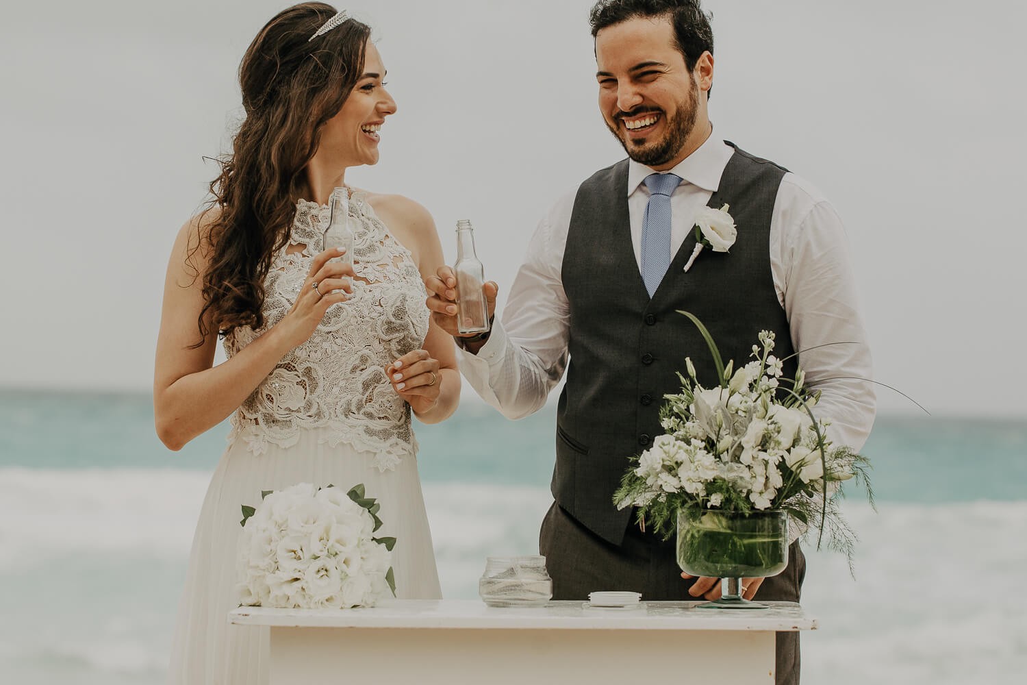 Wedding photos at Mandala Beach Club.