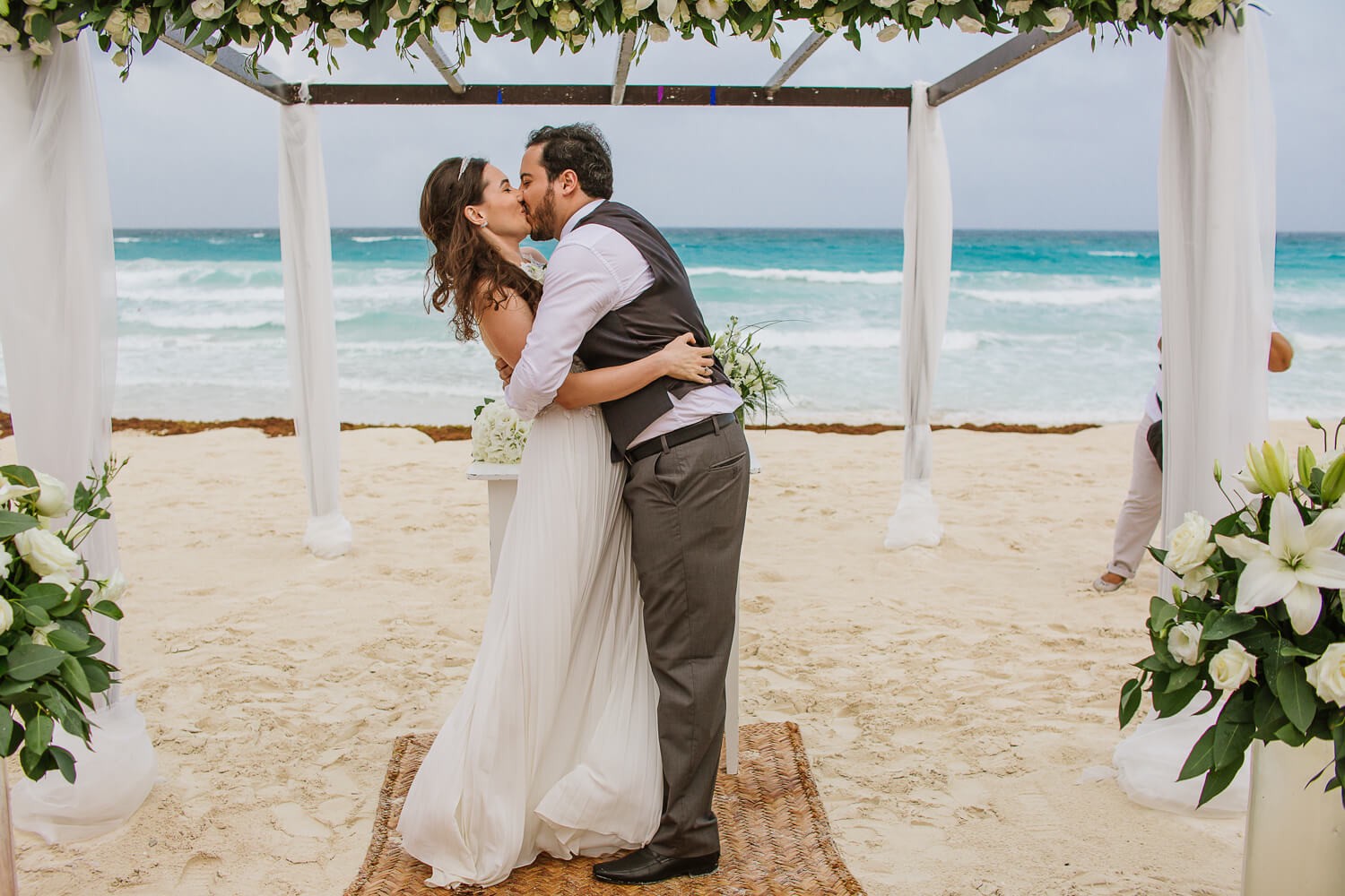 Wedding reception at Mandala Beach Club.