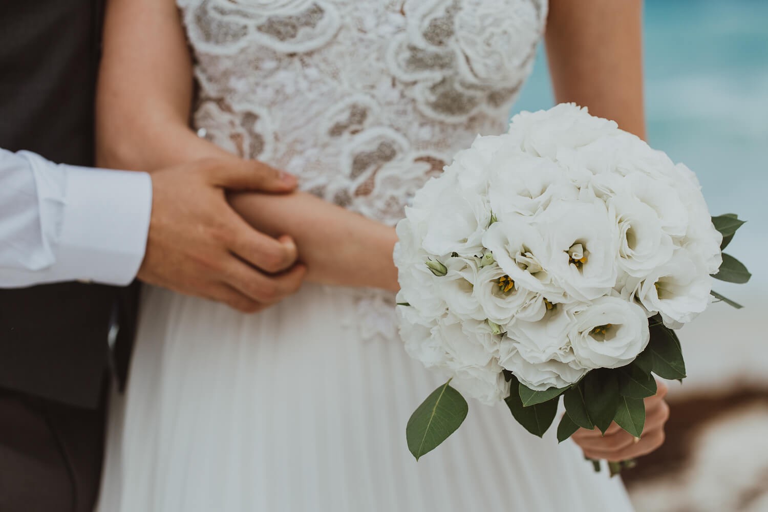 Bridal portrait at Mandala Beach Club.