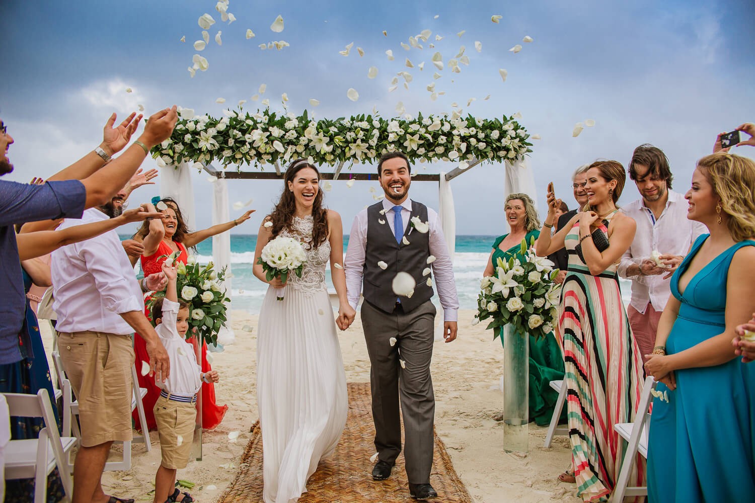 Destination wedding at Mandala Beach Club.