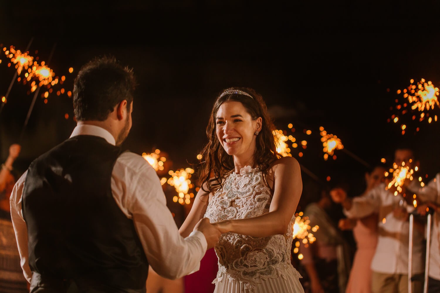 Bridal portrait at Mandala Beach Club.