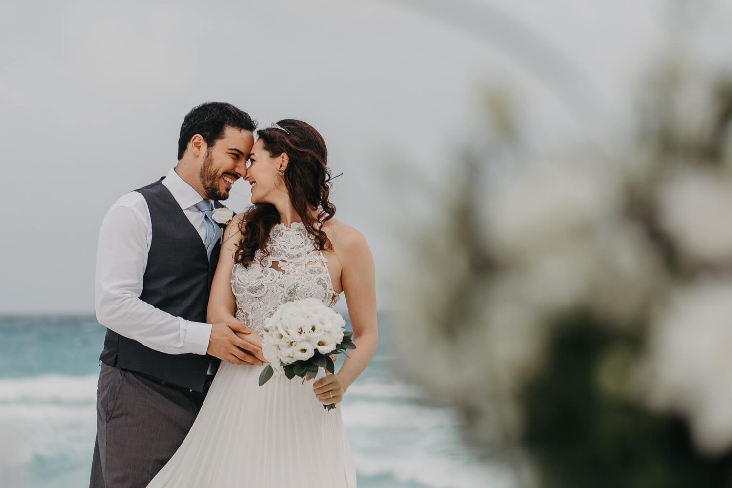 Wedding ceremony at Mandala Beach Club.