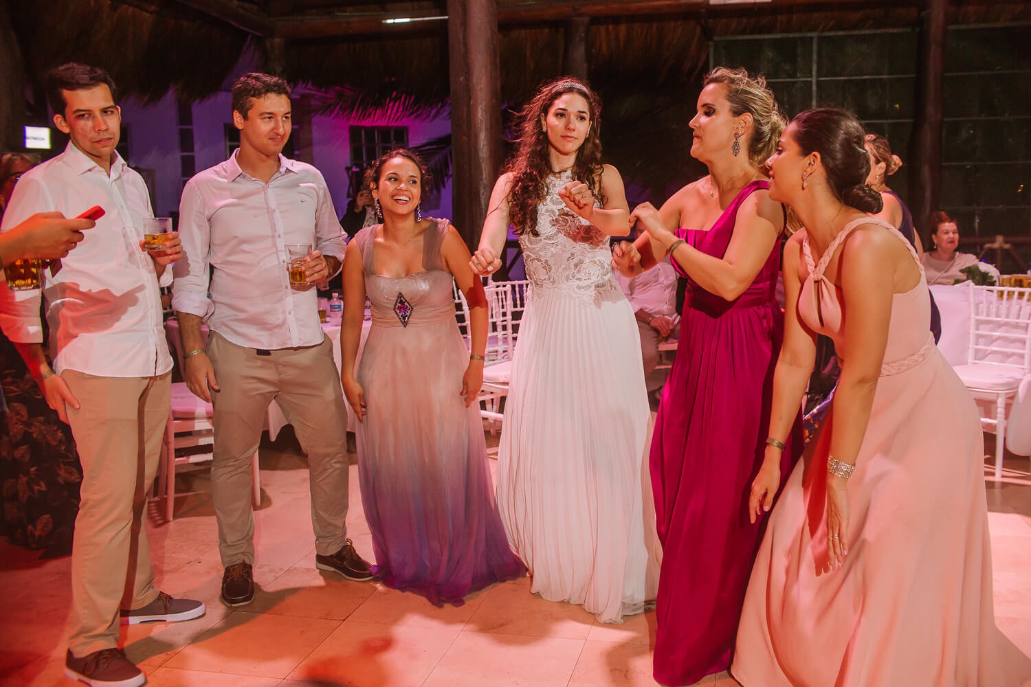 Wedding photos at Mandala Beach Club.