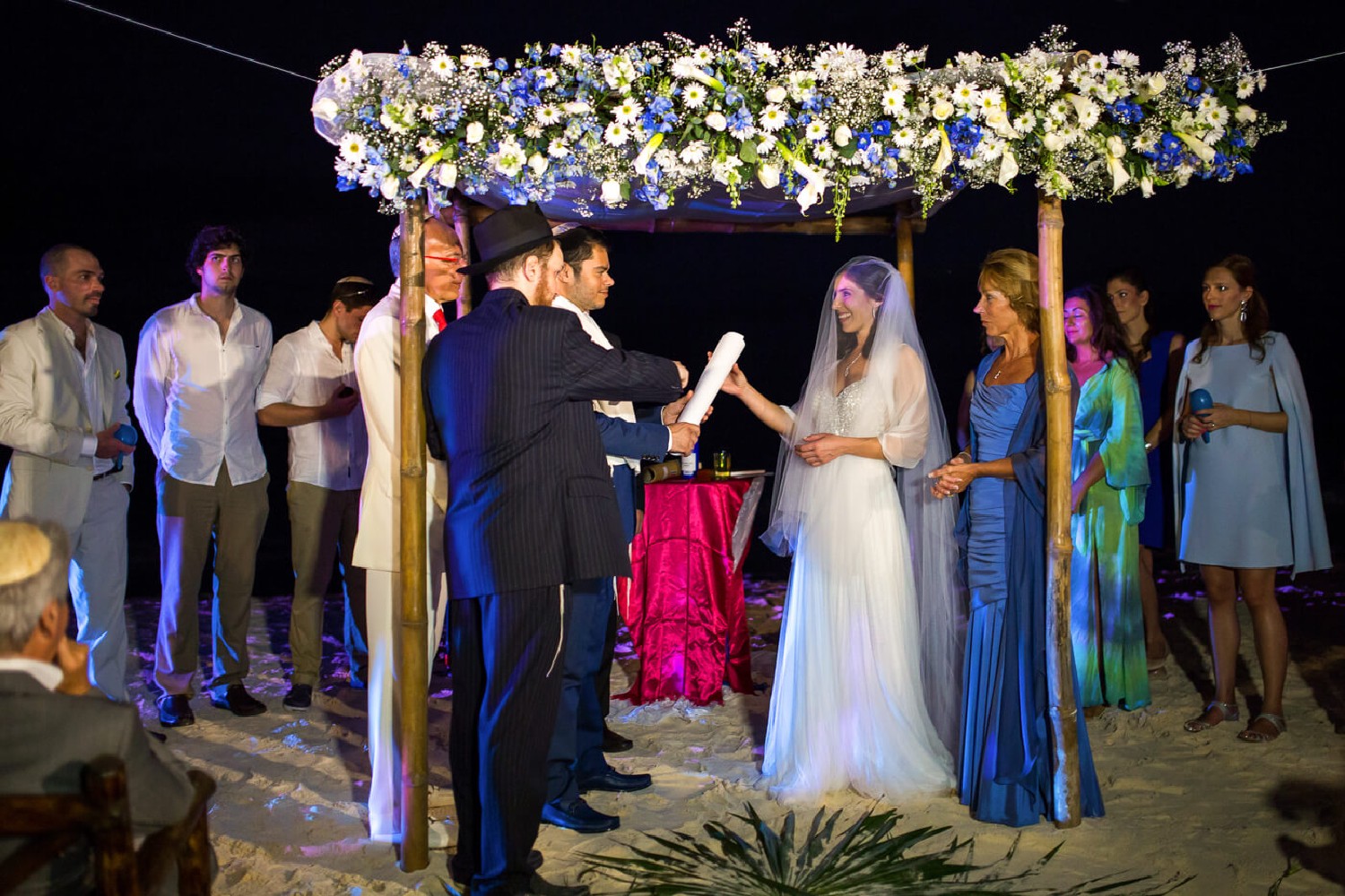 Destination wedding at Maroma.