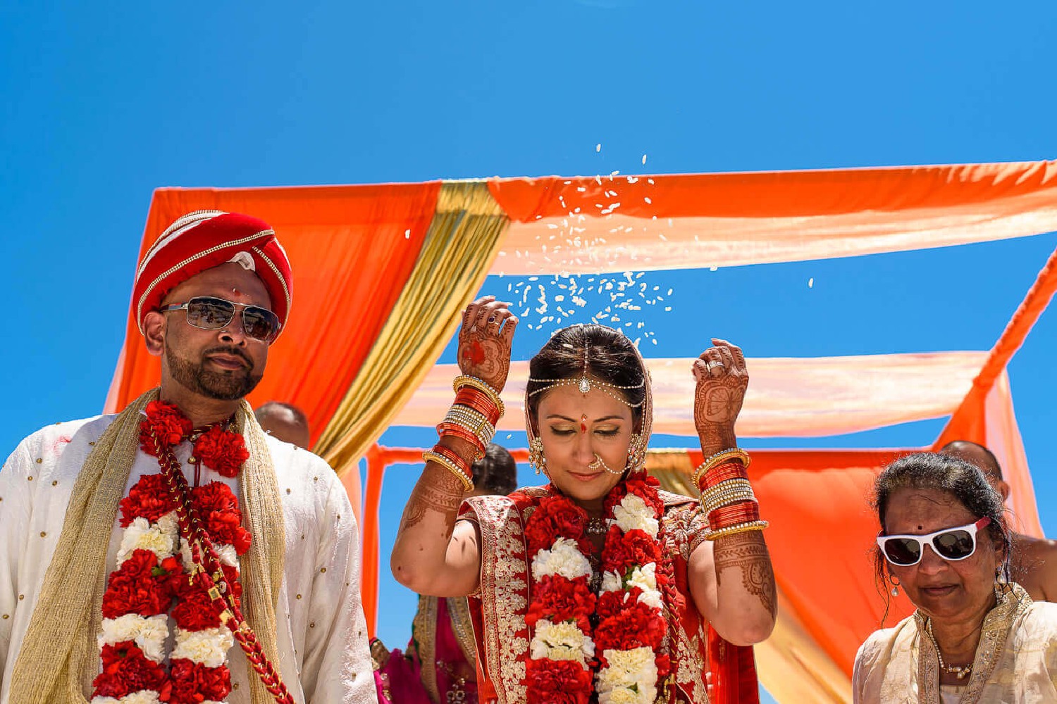 Destination wedding at Moon Palace.