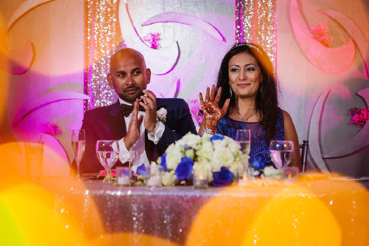 Wedding ceremony at Moon Palace.