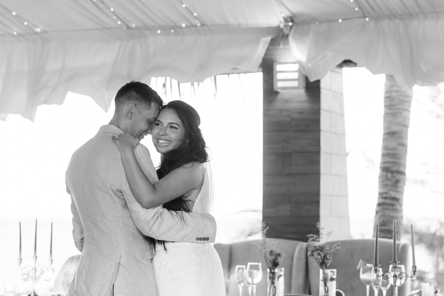 Destination wedding at Ocean Weddings Cancun.