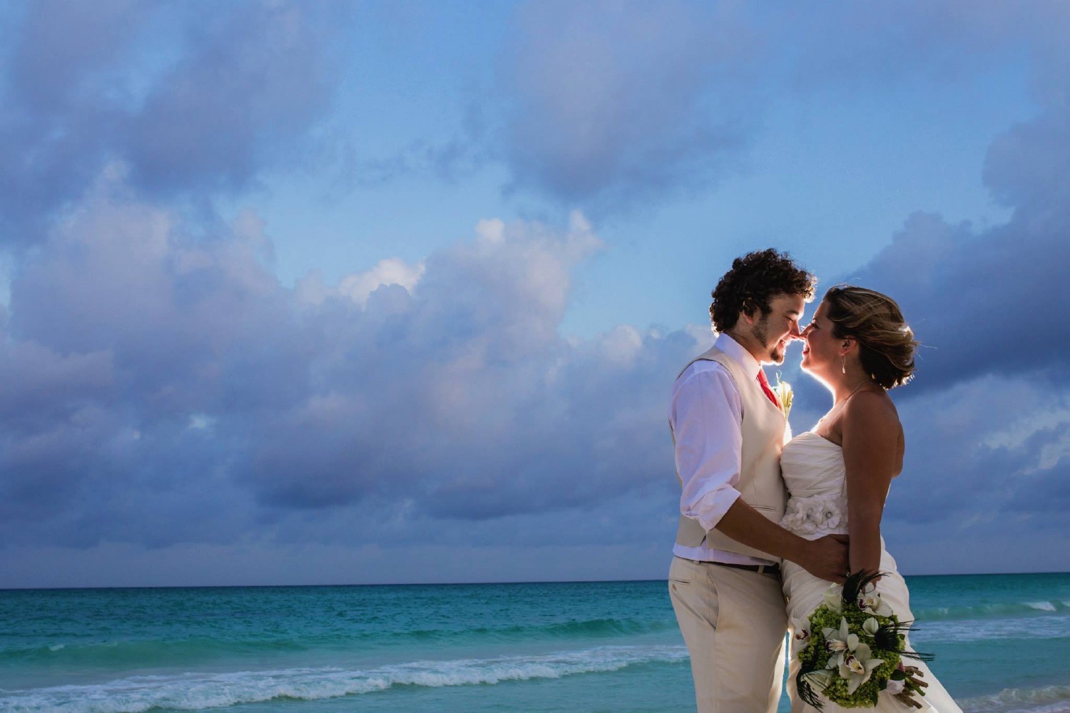 Wedding reception at Playacar Palace.