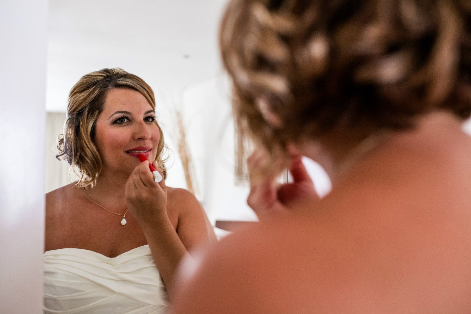 Bridal portrait at Playacar Palace.