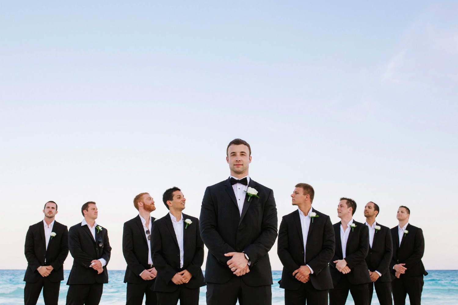 Destination wedding at Playacard Palace.