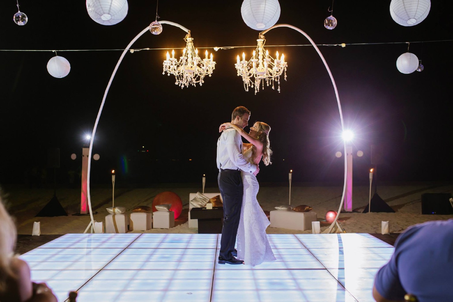 Wedding reception at Playacard Palace.