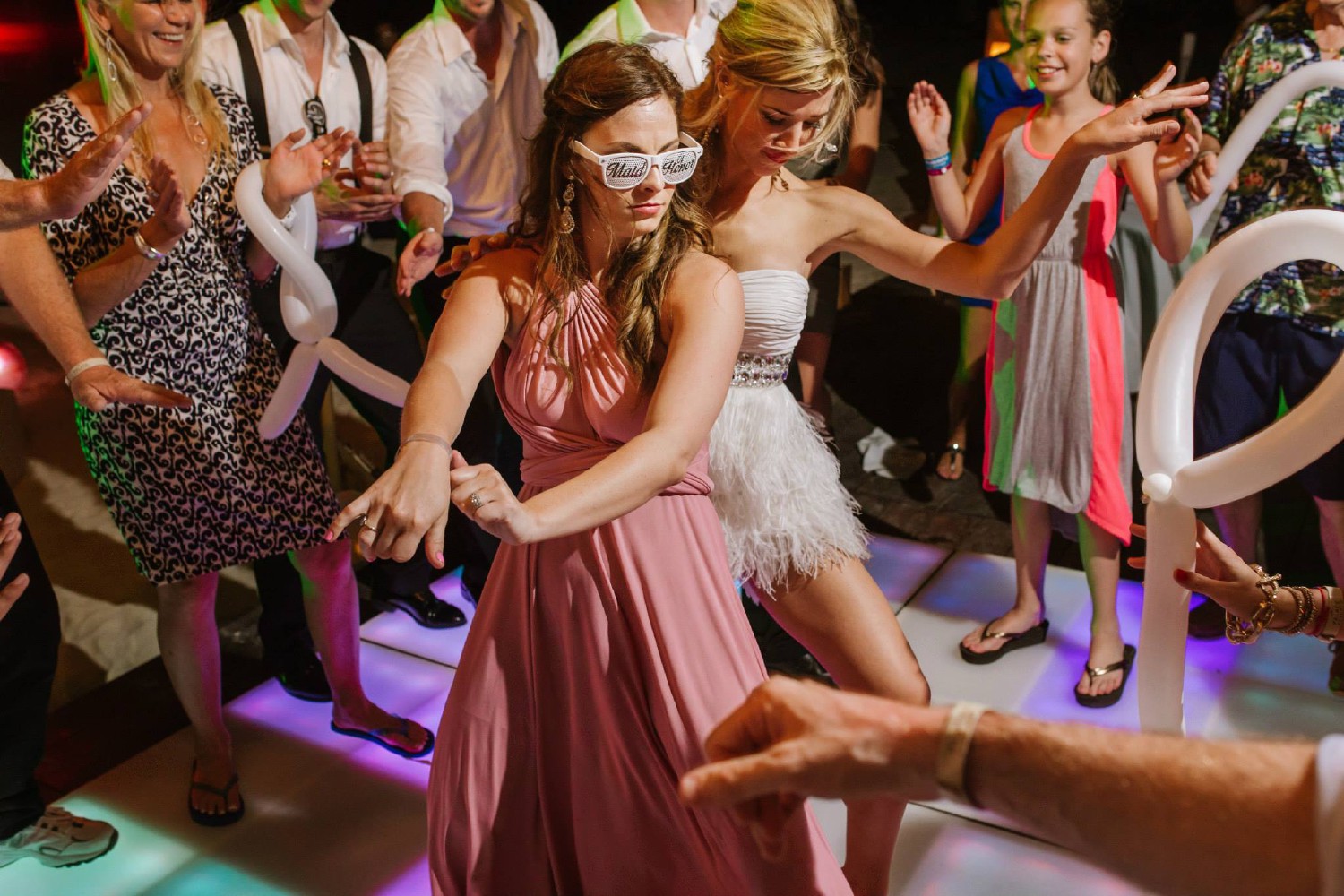 Wedding reception at Playacard Palace.