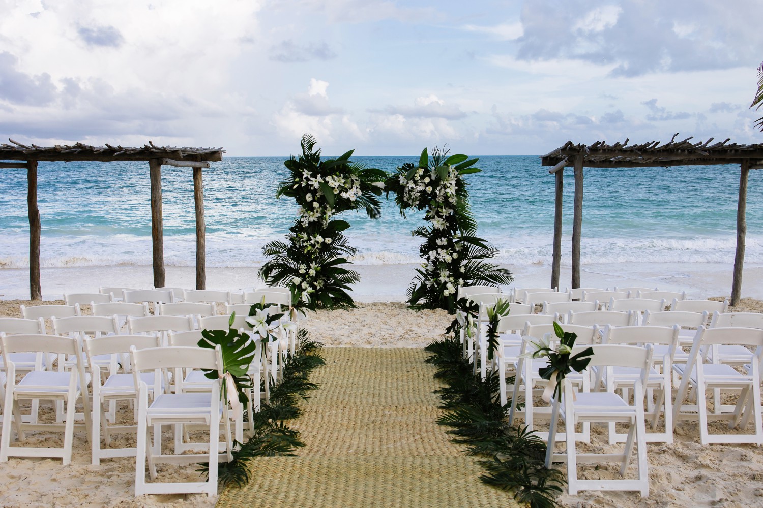 Destination wedding at Punta Blanca.