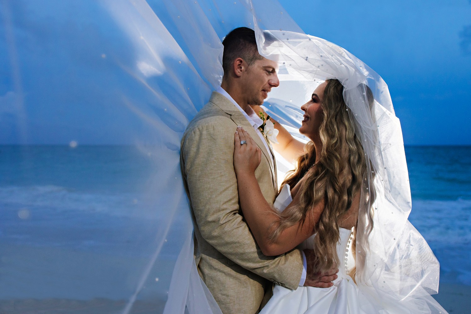 Destination wedding at Punta Blanca.