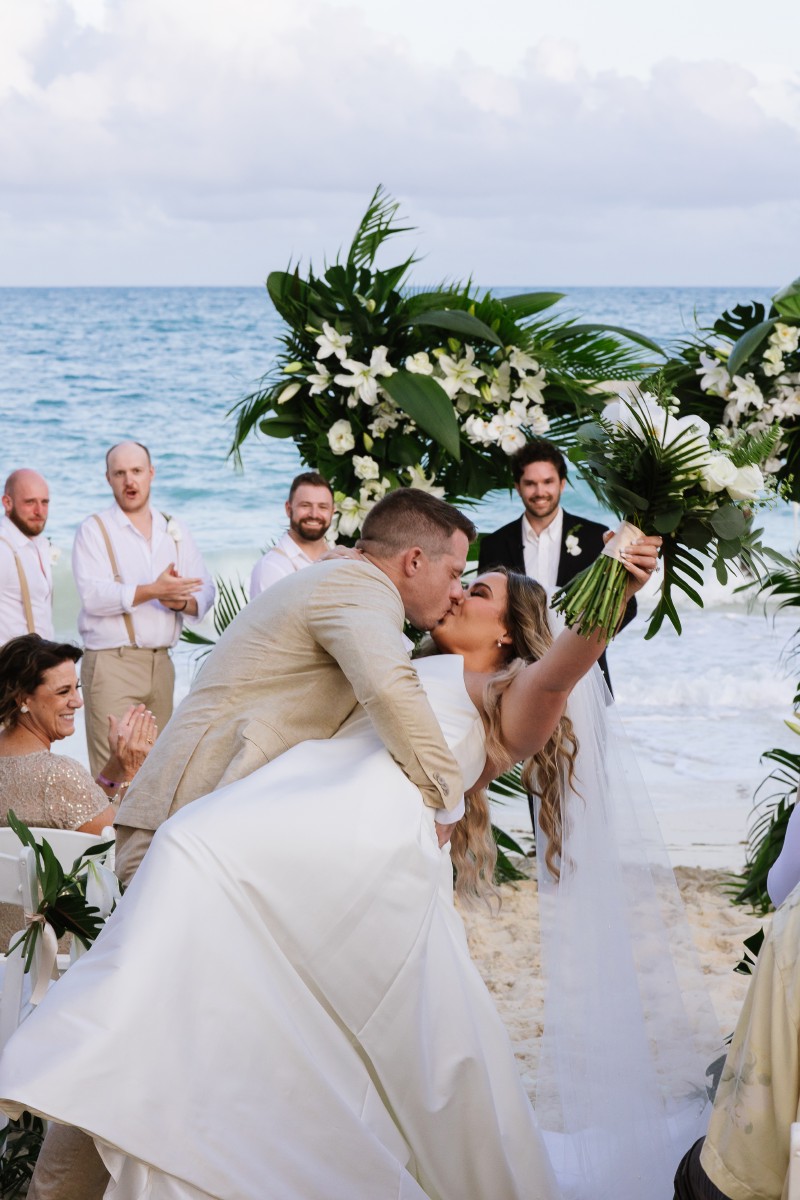 Bride portrait at Punta Blanca.