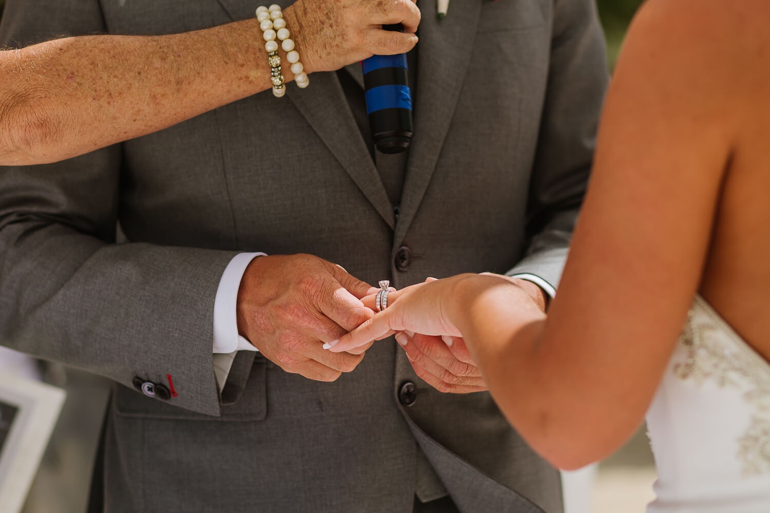 Wedding ceremony at Riviera Maya.