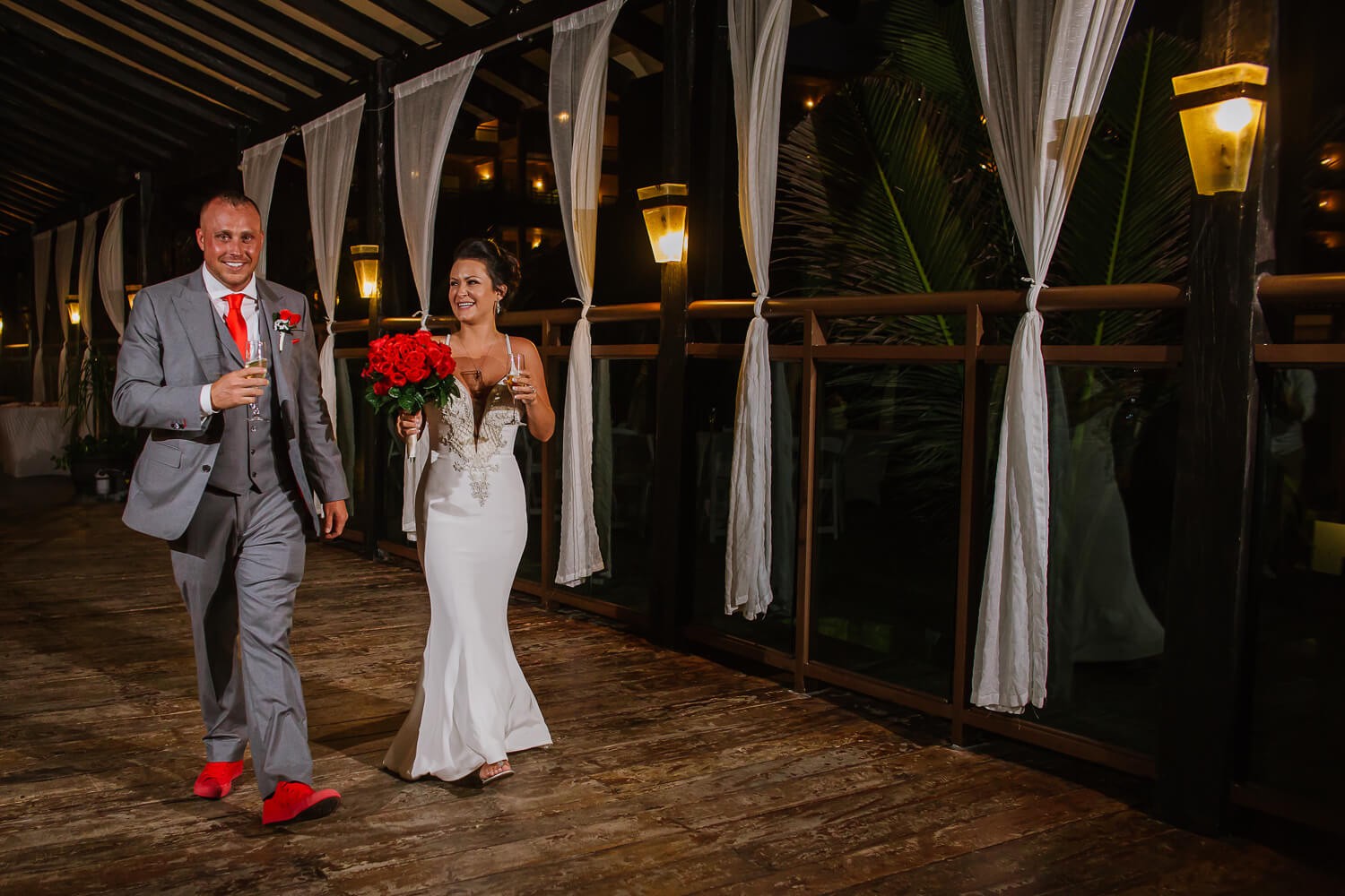 Destination wedding at Riviera Maya.