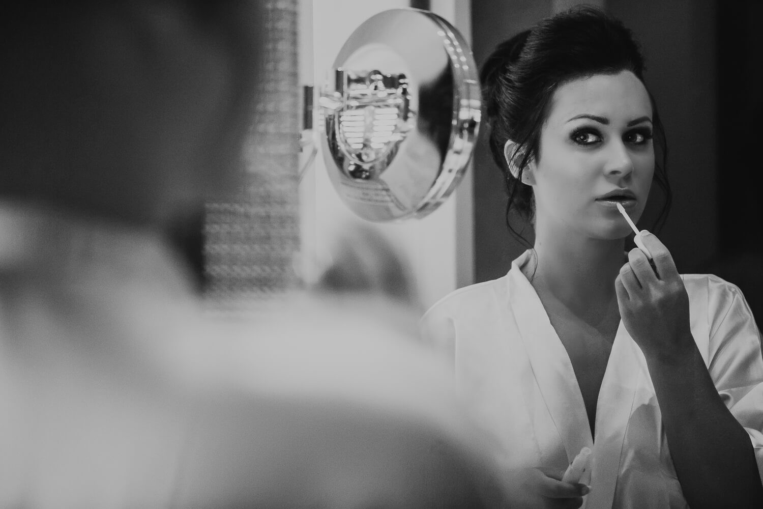 Bridal portrait at Riviera Maya.