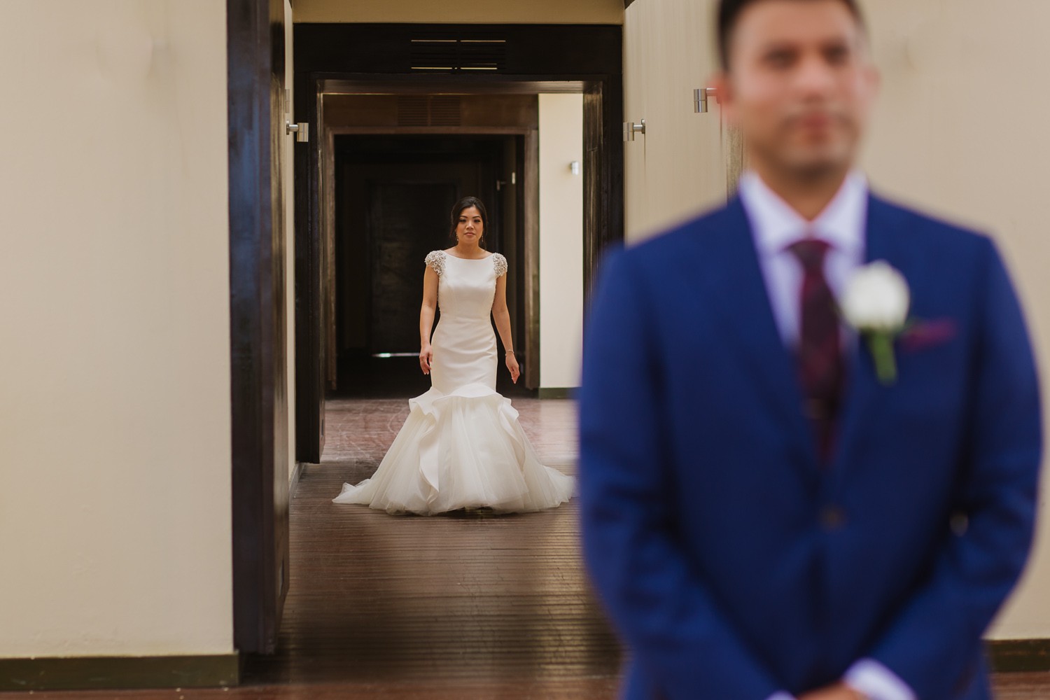 Wedding ceremony at Royalton Cancun.