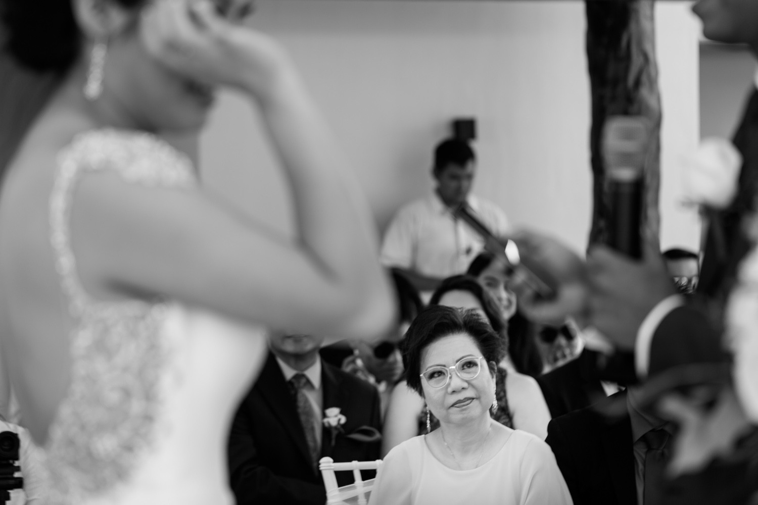 Bridal portrait at Royalton Cancun.
