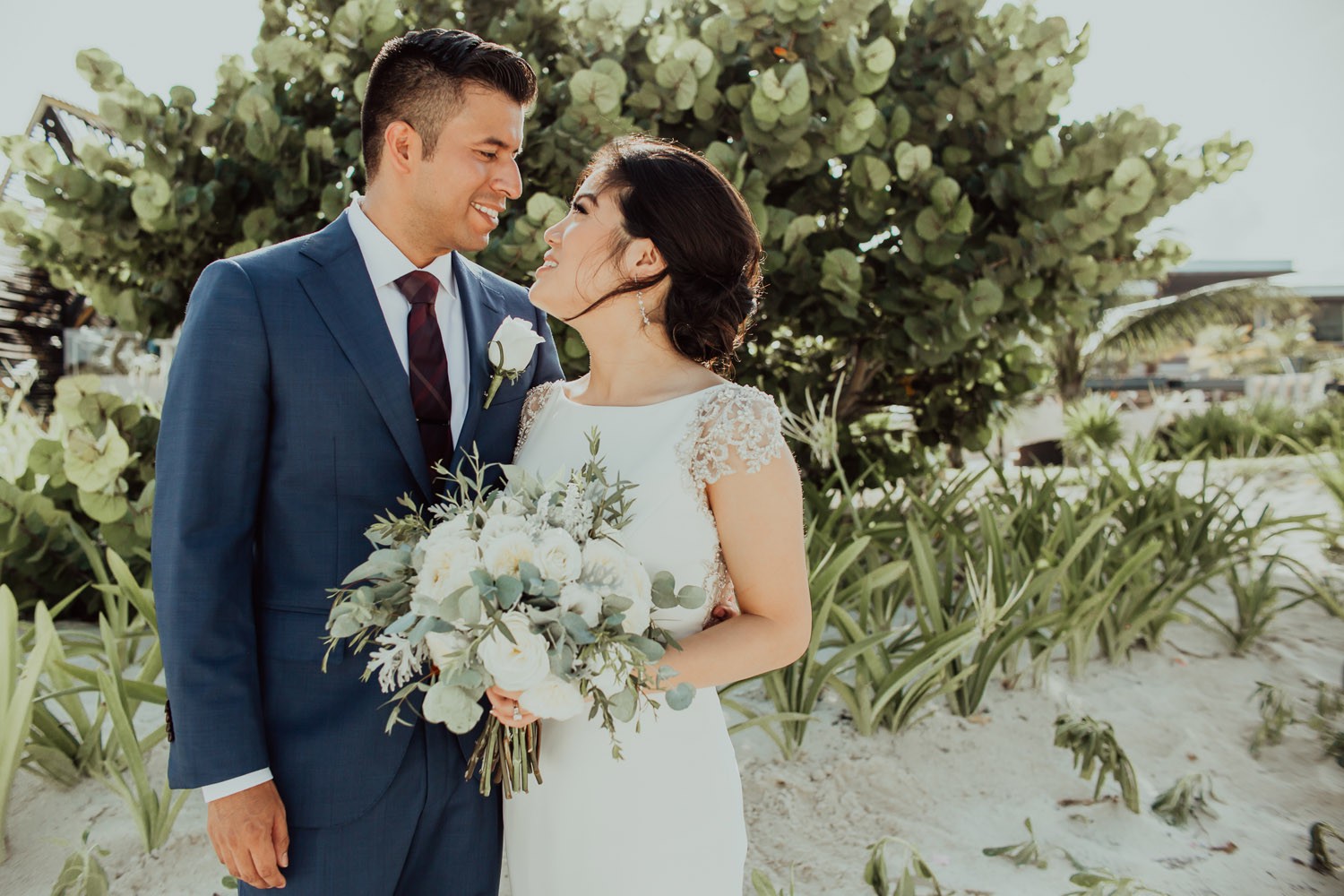 Wedding reception at Royalton Cancun.