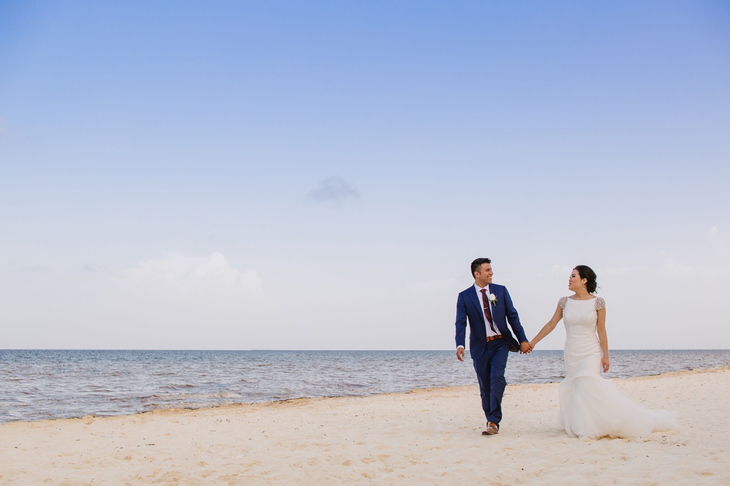Destination wedding at Royalton Cancun.