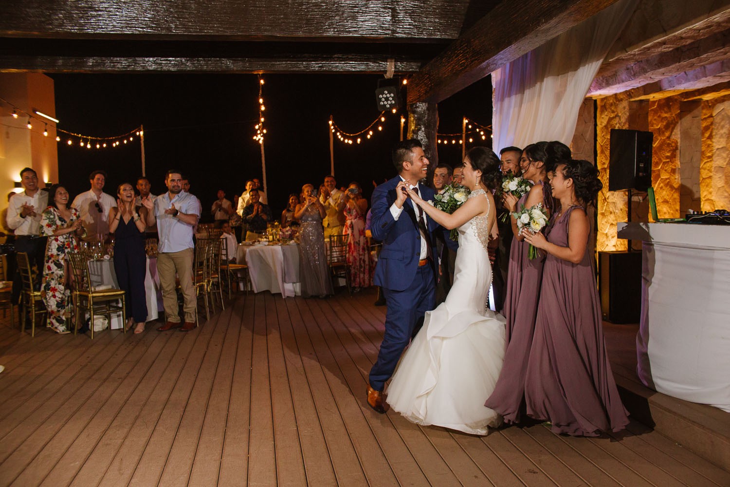 Wedding ceremony at Royalton Cancun.