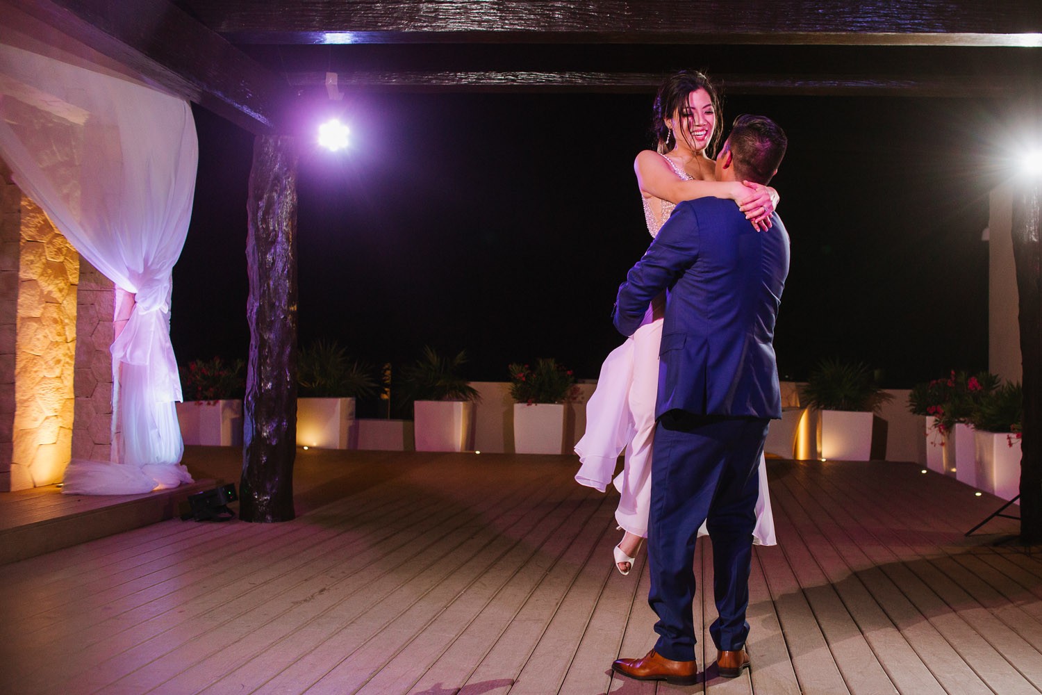 Wedding ceremony at Royalton Cancun.