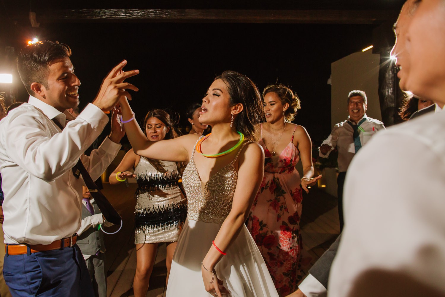 Bridal portrait at Royalton Cancun.