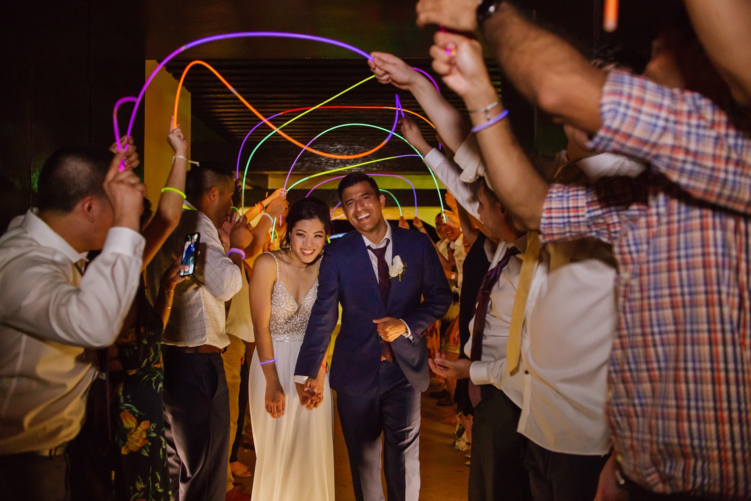Wedding reception at Royalton Cancun.