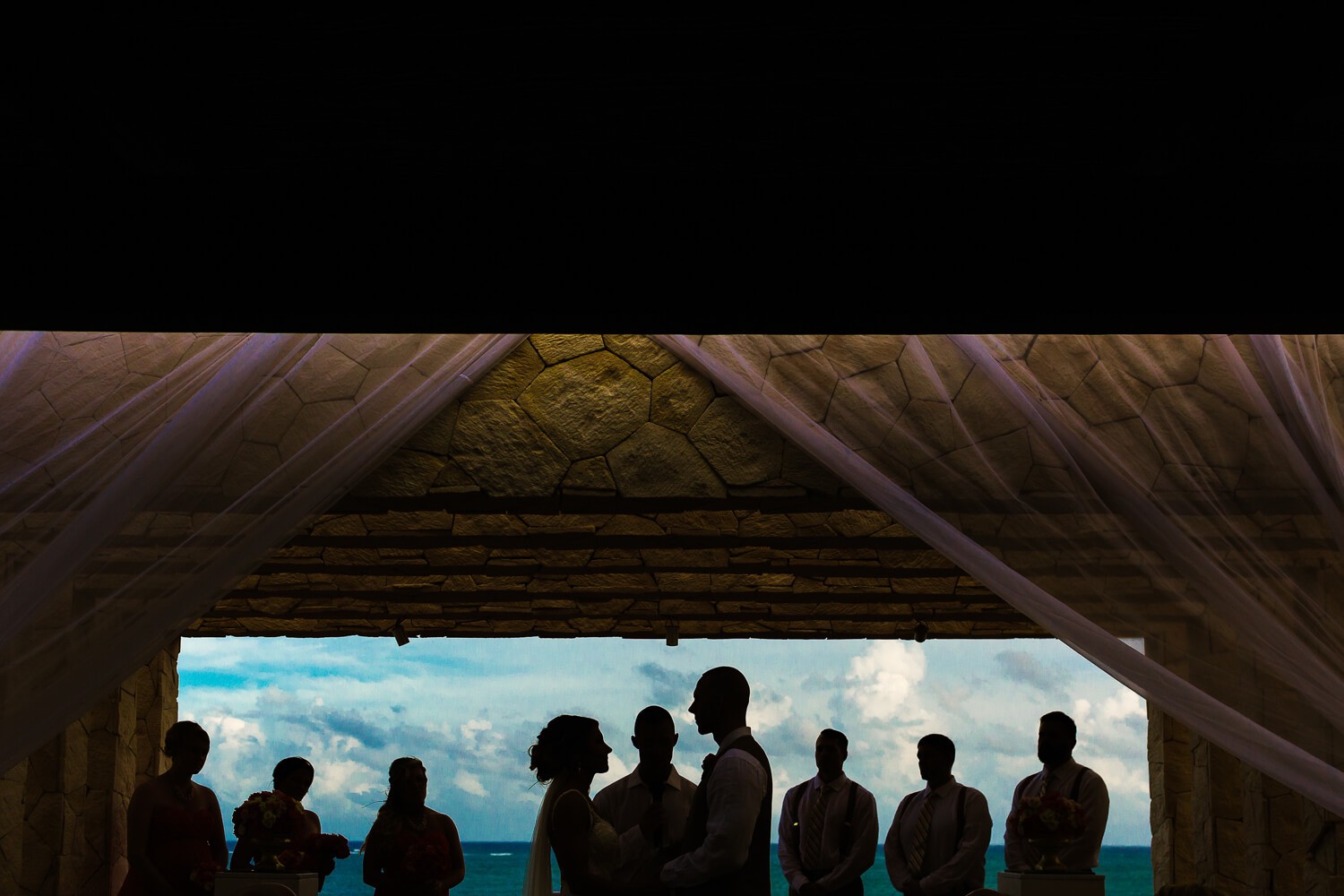Destination wedding at Royalton Riviera Cancun.