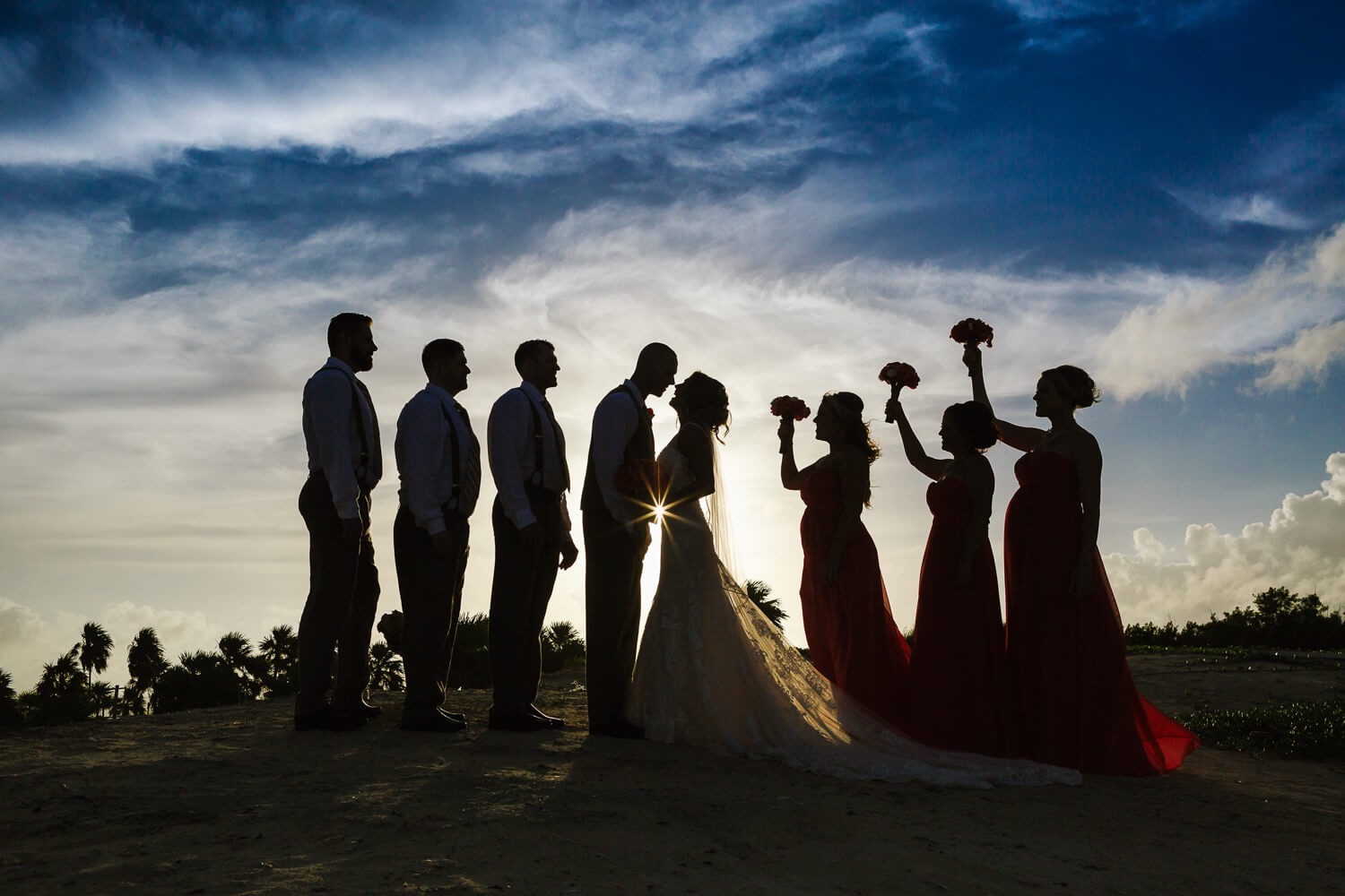 Destination wedding at Royalton Riviera Cancun.