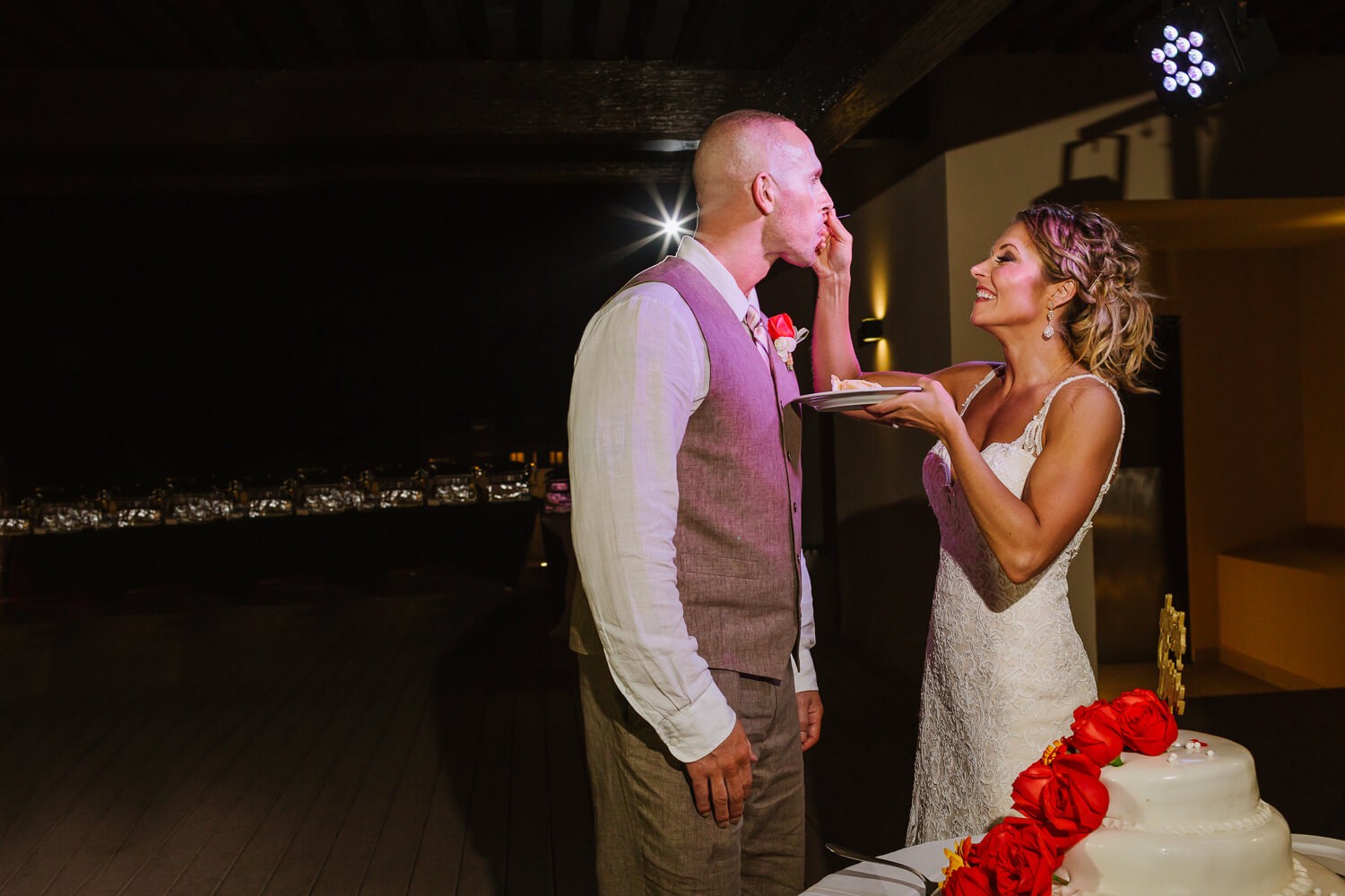 Wedding ceremony at Royalton Riviera Cancun.