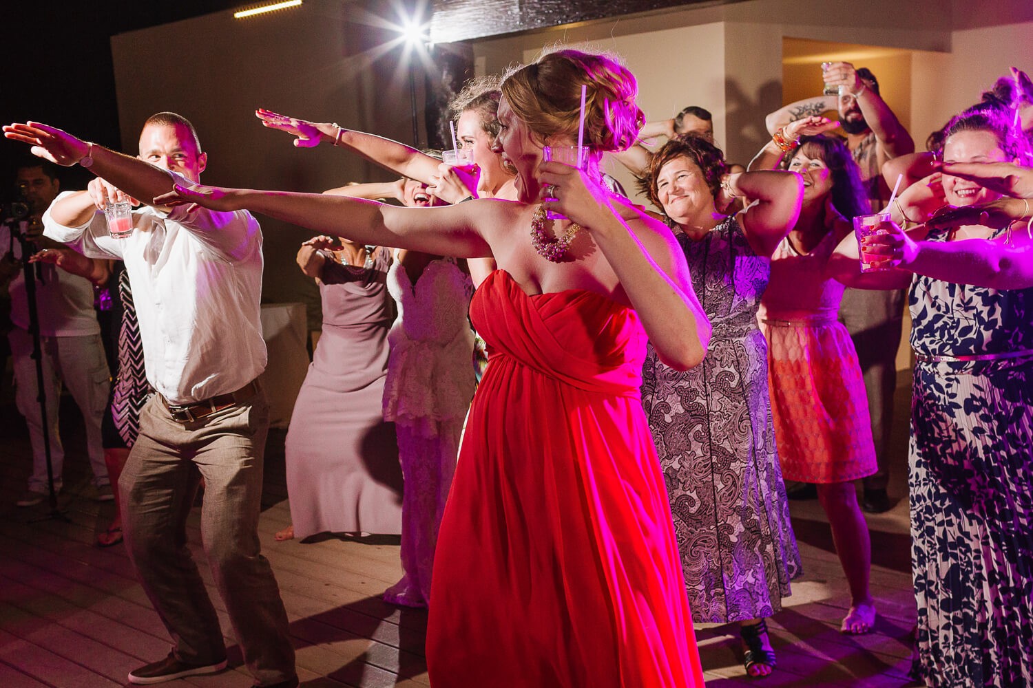 Wedding photos at Royalton Riviera Cancun.