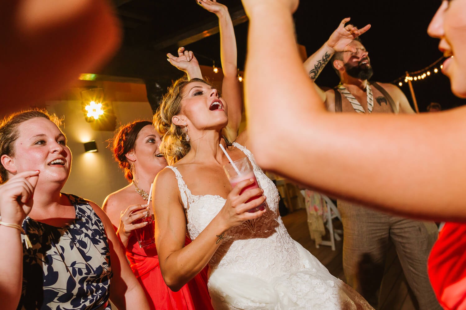 Bride and groom at Royalton Riviera Cancun.