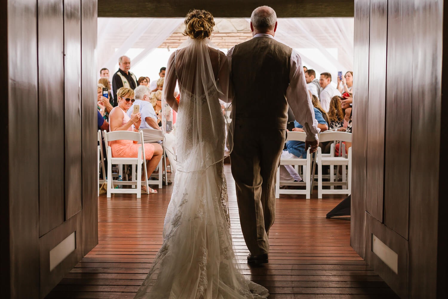 Wedding photos at Royalton Riviera Cancun.