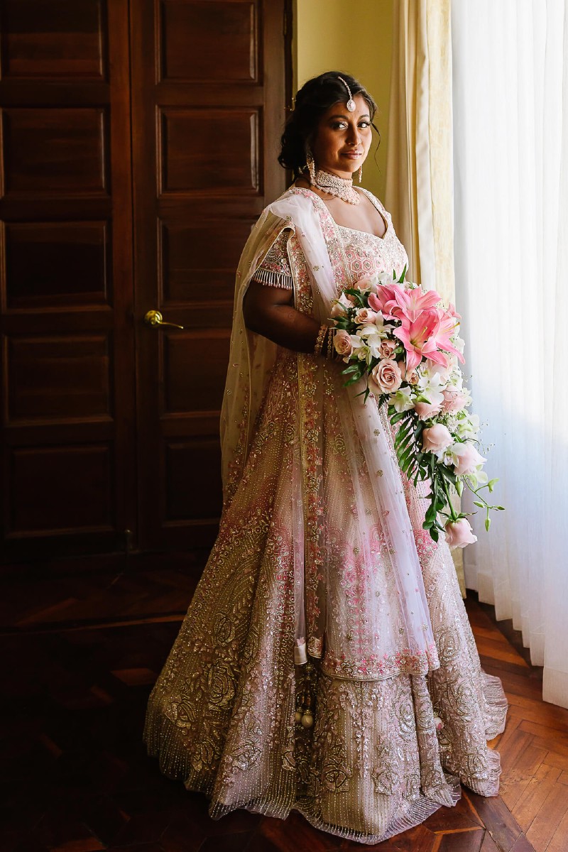 Bride portrait at Dreams Tulum.
