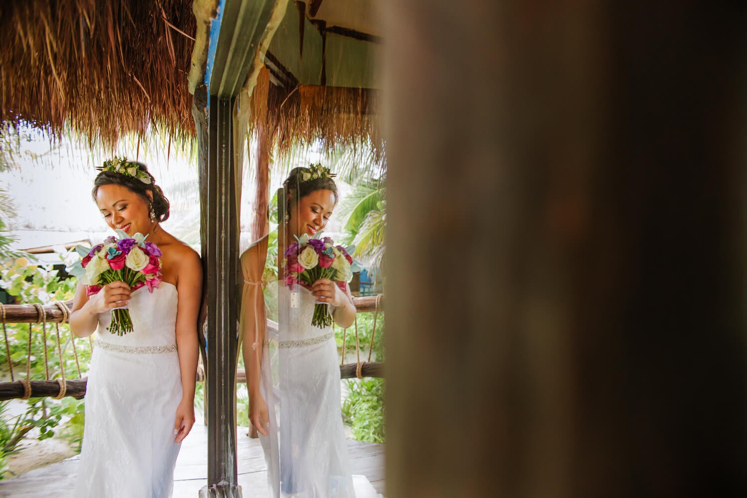 Wedding photos at Tulum Wedding photos at Tulum.