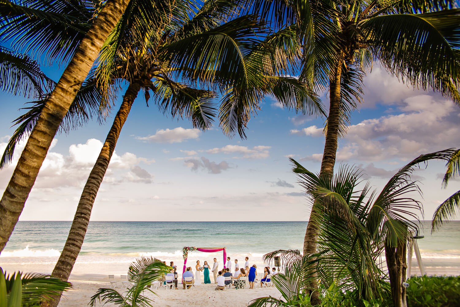 Wedding photos at Tulum Wedding photos at Tulum.