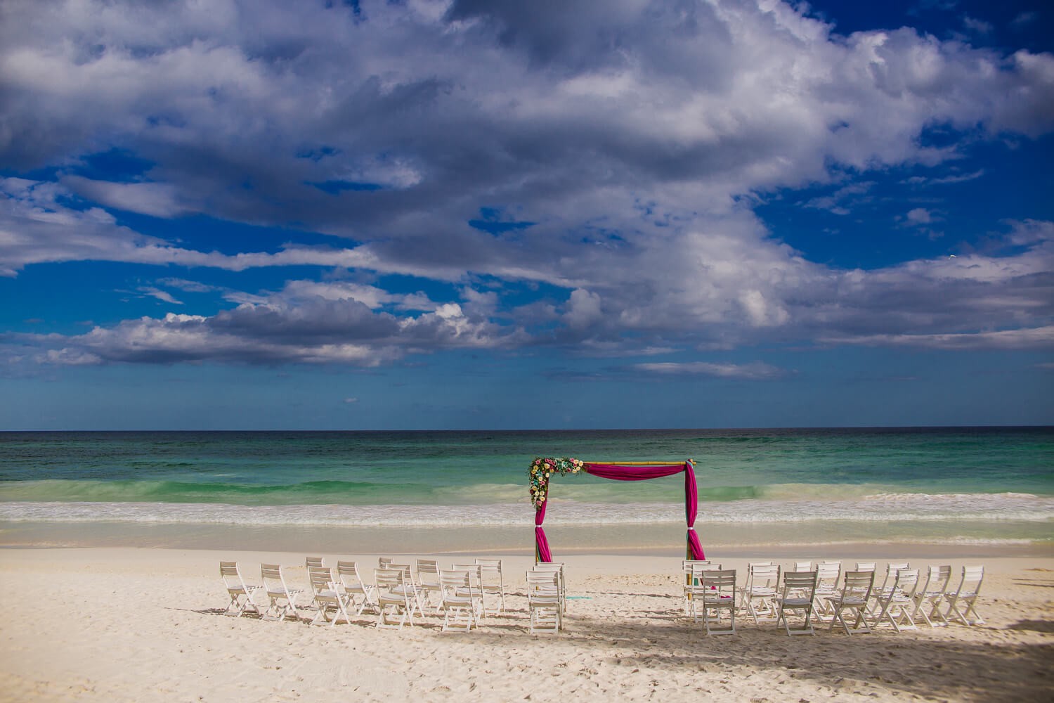 Bridal portrait at Tulum Bridal portrait at Tulum.