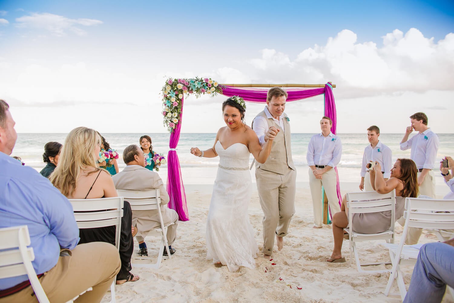 Wedding photos at Tulum Wedding photos at Tulum.