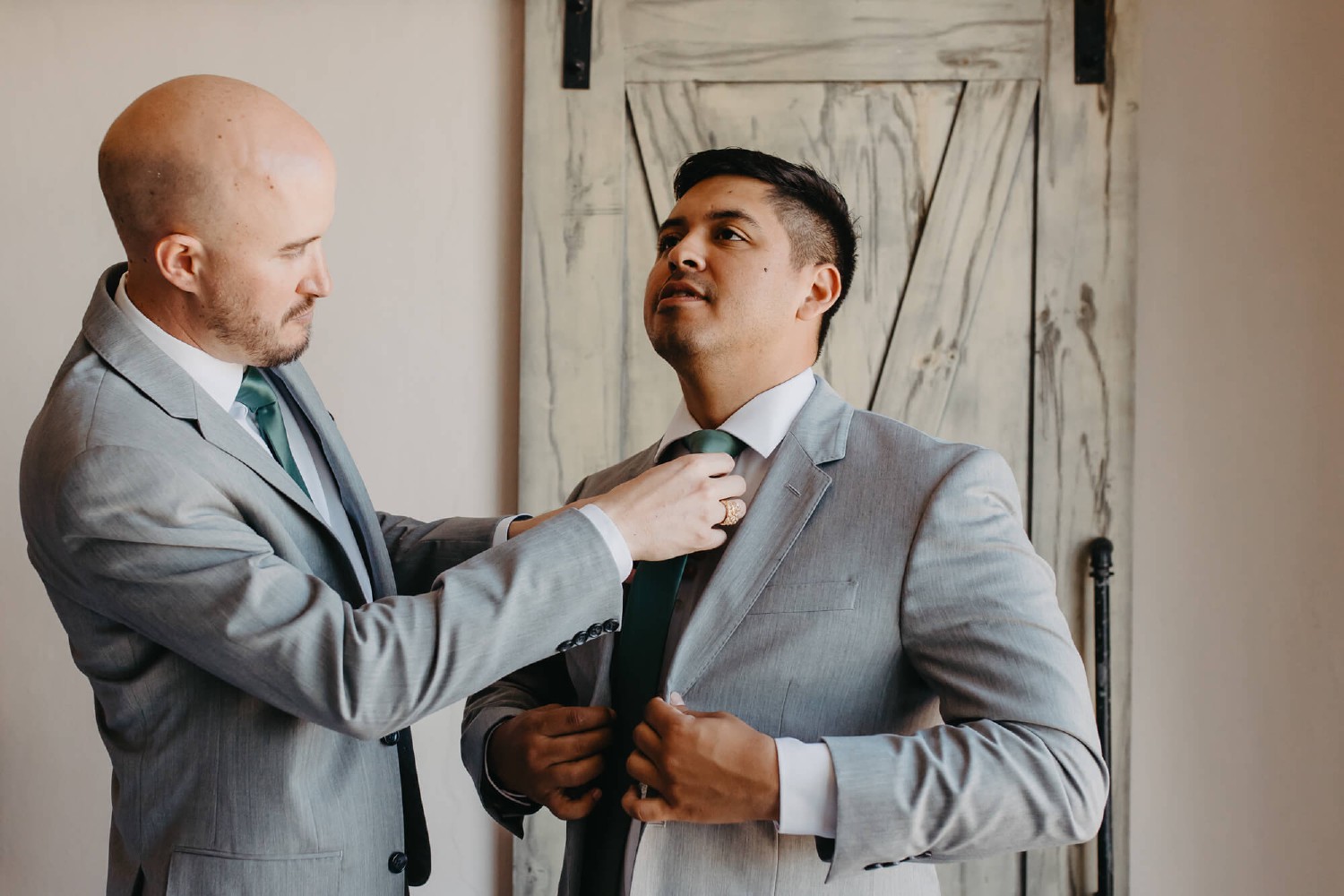 Wedding ceremony at Villa Isla Blanca.