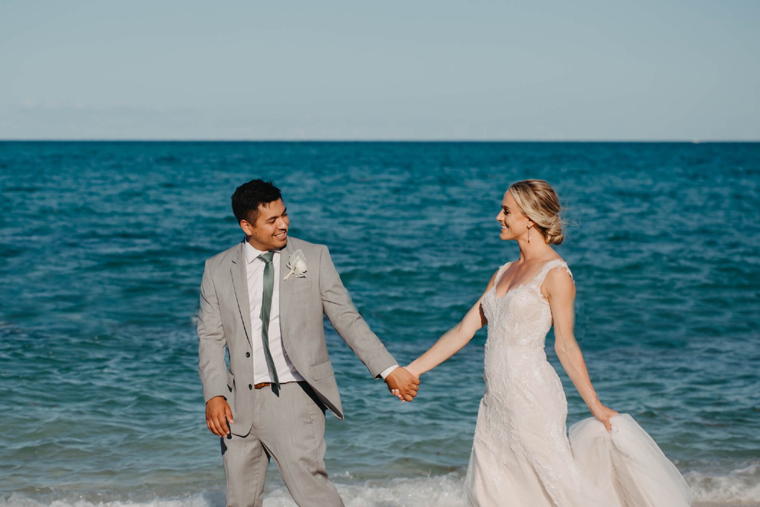 Destination wedding at Villa Isla Blanca.