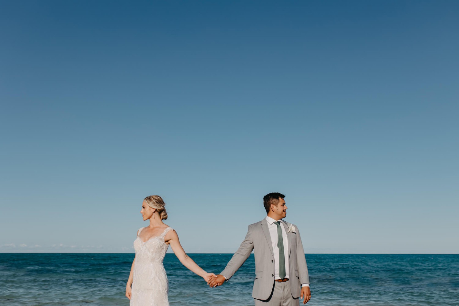 Wedding photos at Villa Isla Blanca.