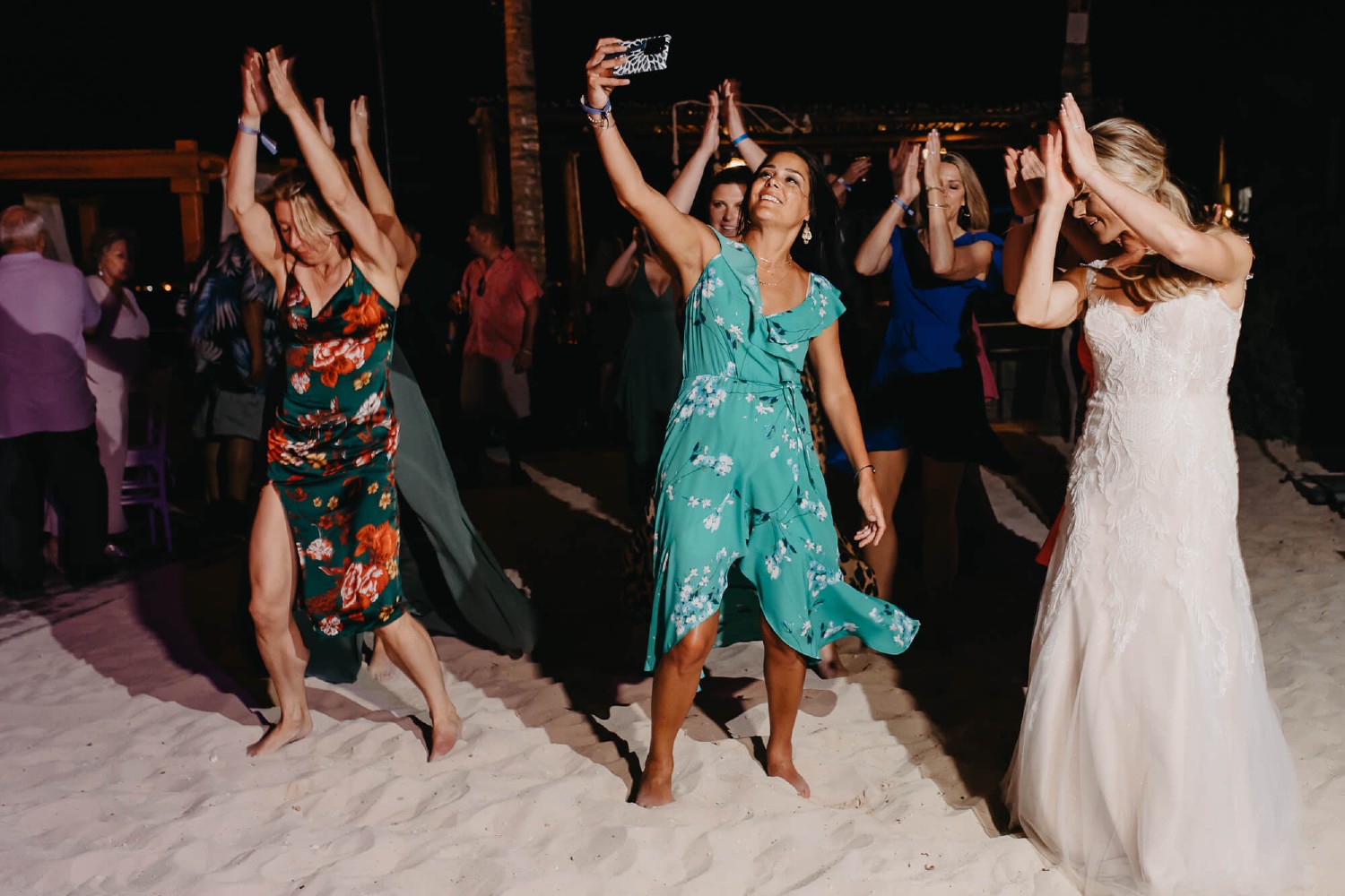 Wedding photos at Villa Isla Blanca.