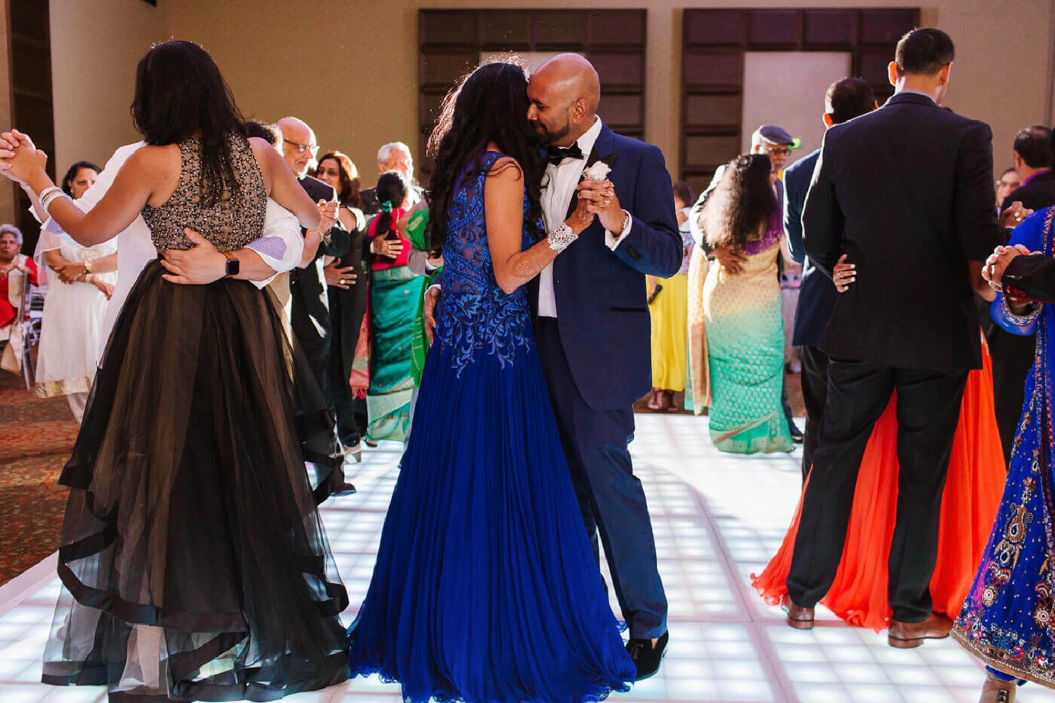 Wedding reception at Moon Palace.